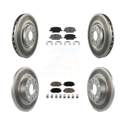 Disc Rotors and Ceramic Brake Pads Kit-KGC-103596