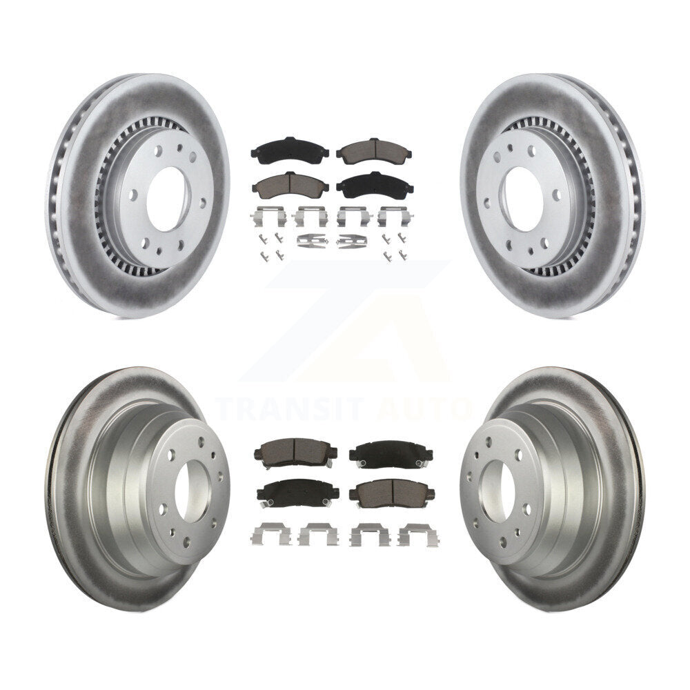 Disc Rotors and Ceramic Brake Pads Kit-KGC-103598 Kit.bestparts.ca