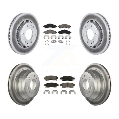 Disc Rotors and Ceramic Brake Pads Kit-KGC-103598