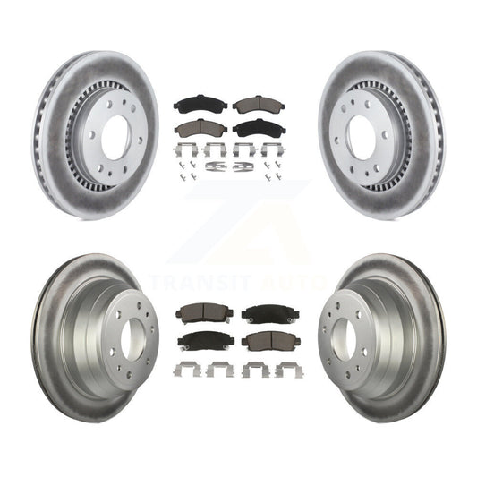 Disc Rotors and Ceramic Brake Pads Kit-KGC-103598