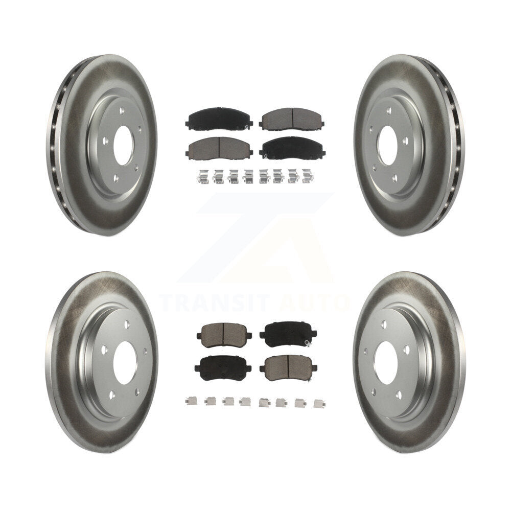 Disc Rotors and Ceramic Brake Pads Kit-KGC-103599