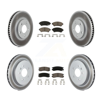Disc Rotors and Ceramic Brake Pads Kit-KGC-103601
