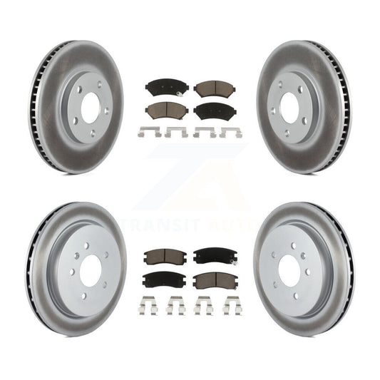Disc Rotors and Ceramic Brake Pads Kit-KGC-103601