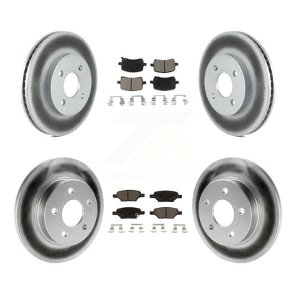 Disc Rotors and Ceramic Brake Pads Kit-KGC-103602