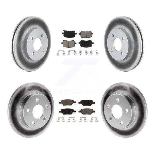 Disc Rotors and Ceramic Brake Pads Kit-KGC-103602