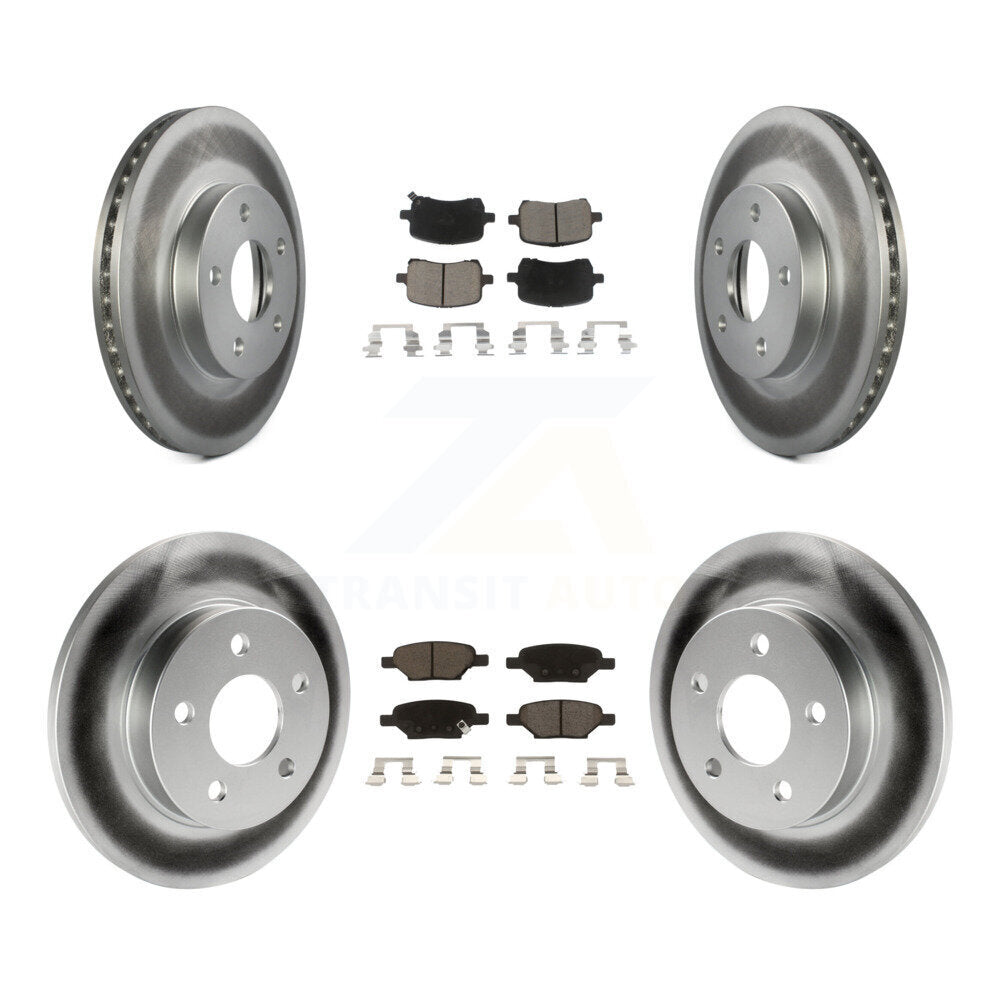 Disc Rotors and Ceramic Brake Pads Kit-KGC-103603 Kit.bestparts.ca