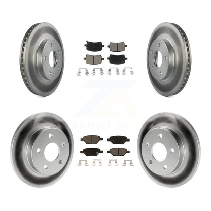 Disc Rotors and Ceramic Brake Pads Kit-KGC-103603