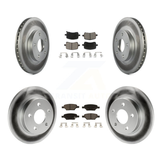 Disc Rotors and Ceramic Brake Pads Kit-KGC-103603