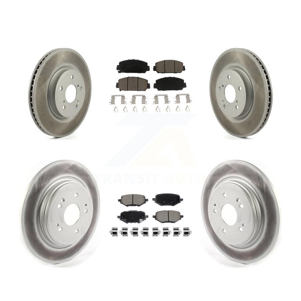 Disc Rotors and Ceramic Brake Pads Kit-KGC-103604 Kit.bestparts.ca