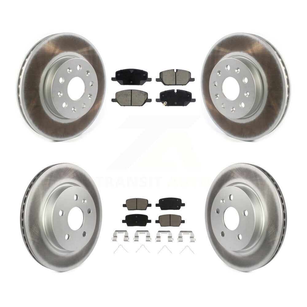 Disc Rotors and Ceramic Brake Pads Kit-KGC-103605