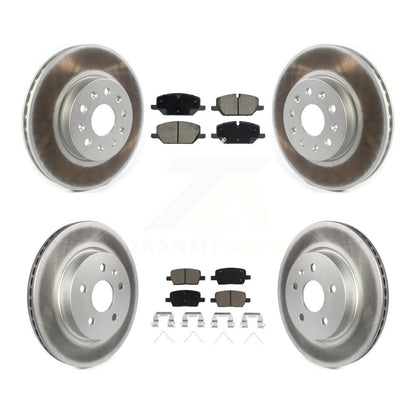 Disc Rotors and Ceramic Brake Pads Kit-KGC-103605