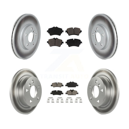 Coated Disc Rotors and Ceramic Brake Pads Kit-KGC-103606