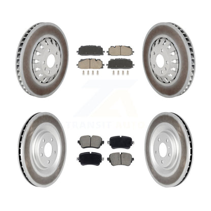 Disc Rotors and Ceramic Brake Pads Kit-KGC-103607