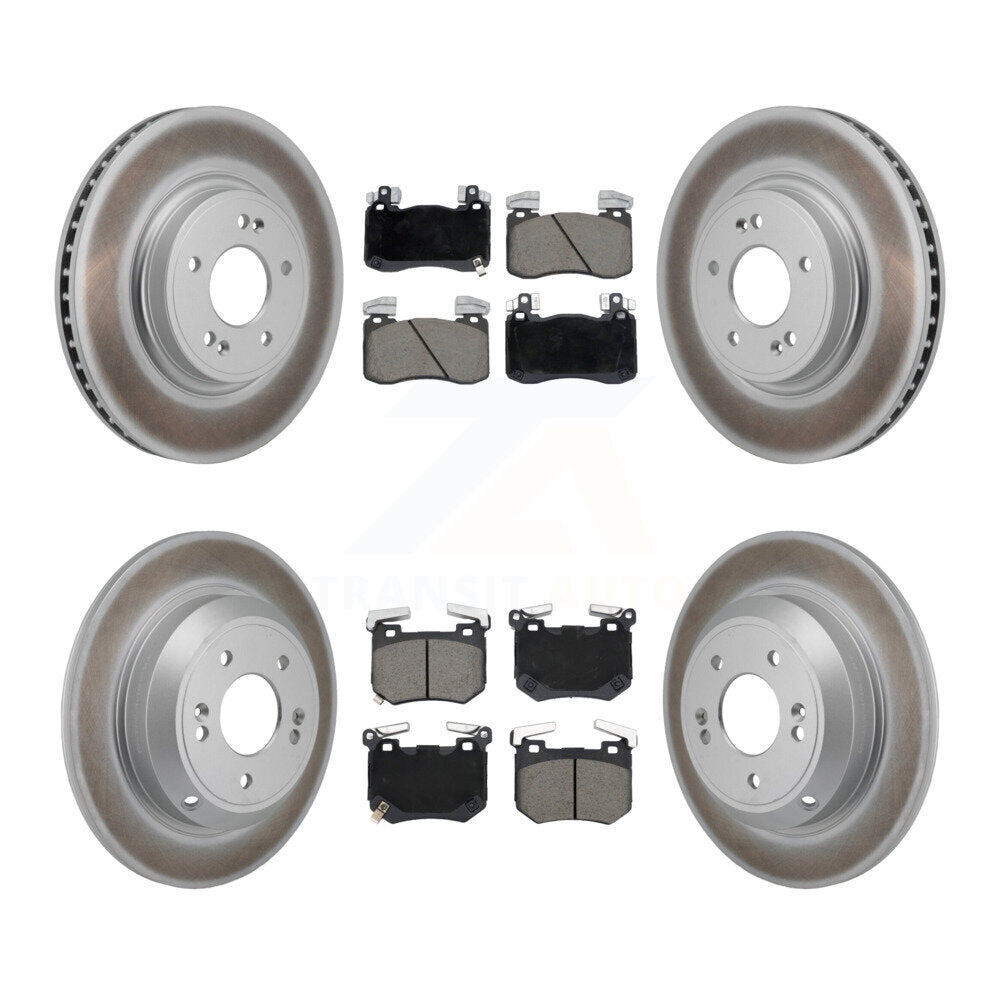 Disc Rotors and Ceramic Brake Pads Kit-KGC-103608