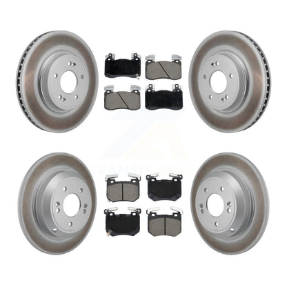 Disc Rotors and Ceramic Brake Pads Kit-KGC-103608