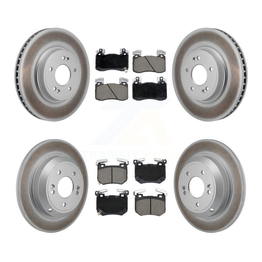 Disc Rotors and Ceramic Brake Pads Kit-KGC-103608