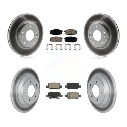 Coated Disc Rotors and Ceramic Brake Pads Kit-KGC-103609