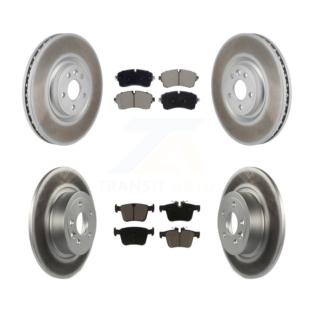 Coated Disc Rotors and Ceramic Brake Pads Kit-KGC-103611