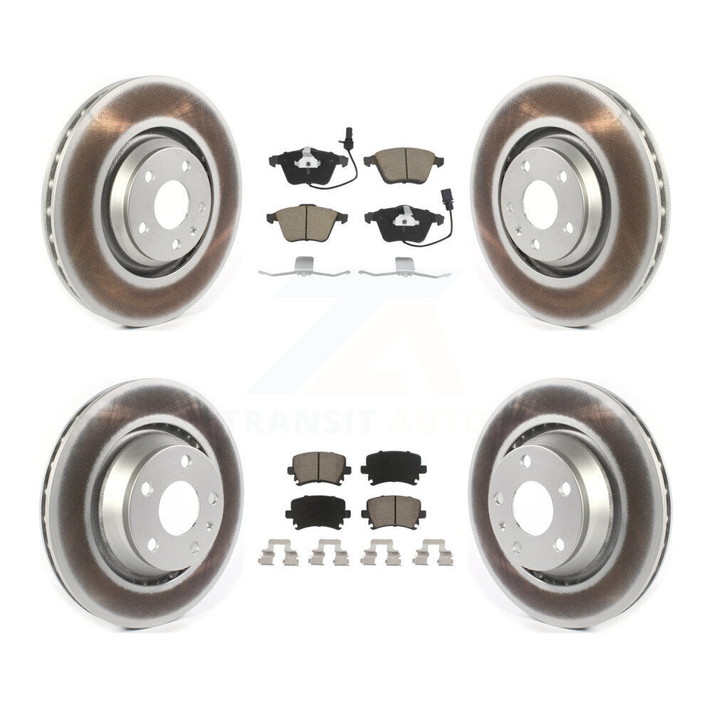 Disc Rotors and Ceramic Brake Pads Kit-KGC-103614