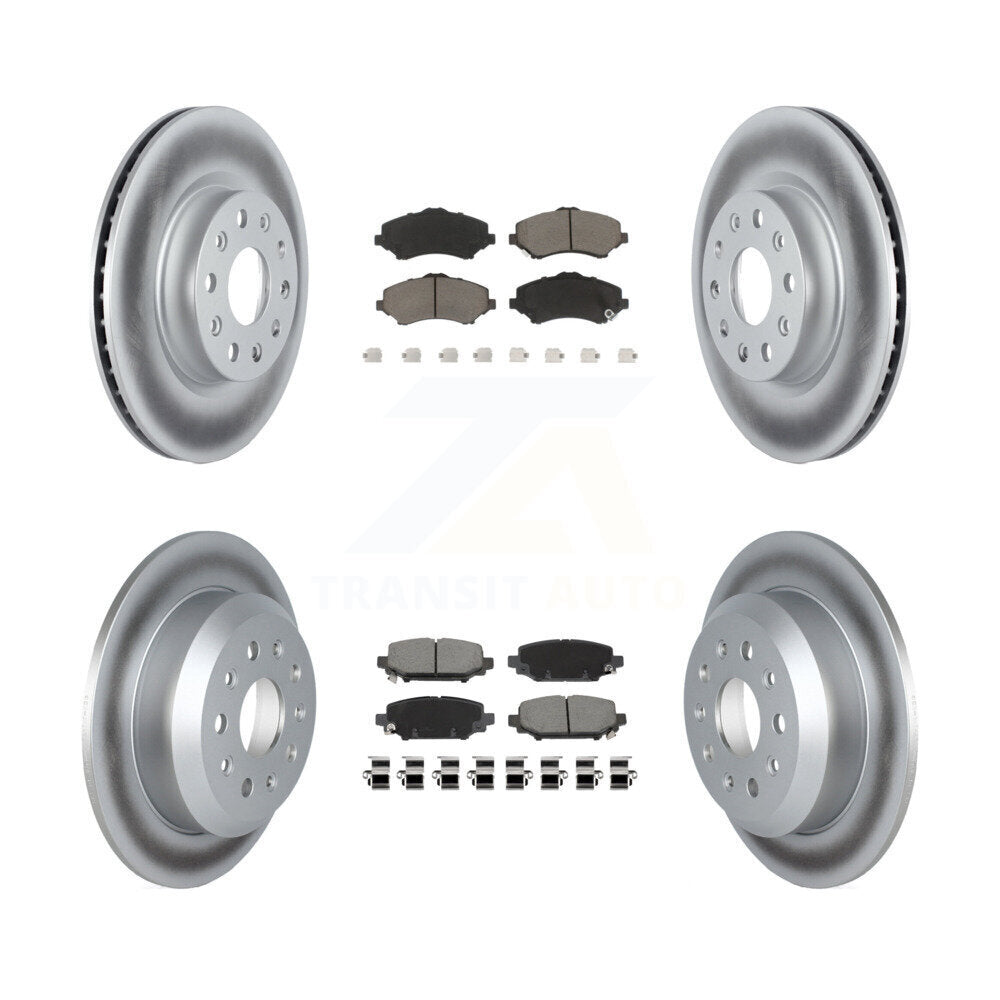 Disc Rotors and Ceramic Brake Pads Kit-KGC-103615 Kit.bestparts.ca