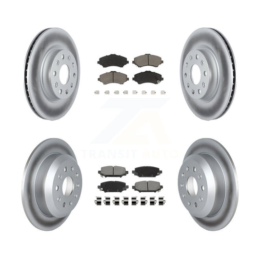 Disc Rotors and Ceramic Brake Pads Kit-KGC-103615