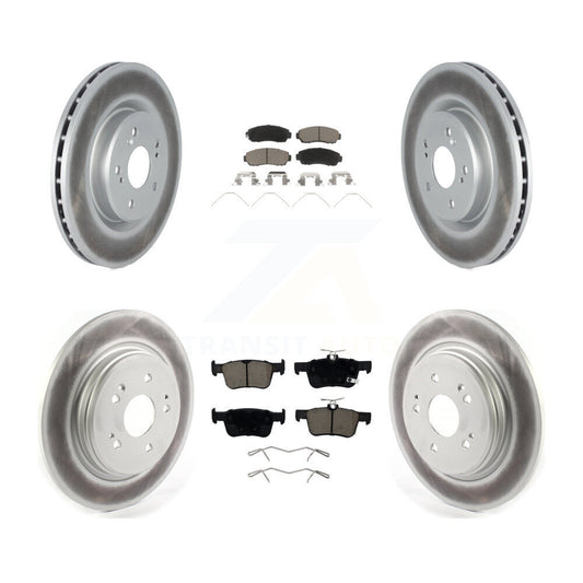 Disc Rotors and Ceramic Brake Pads Kit-KGC-103616