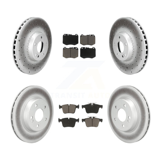 Disc Rotors and Ceramic Brake Pads Kit-KGC-103618