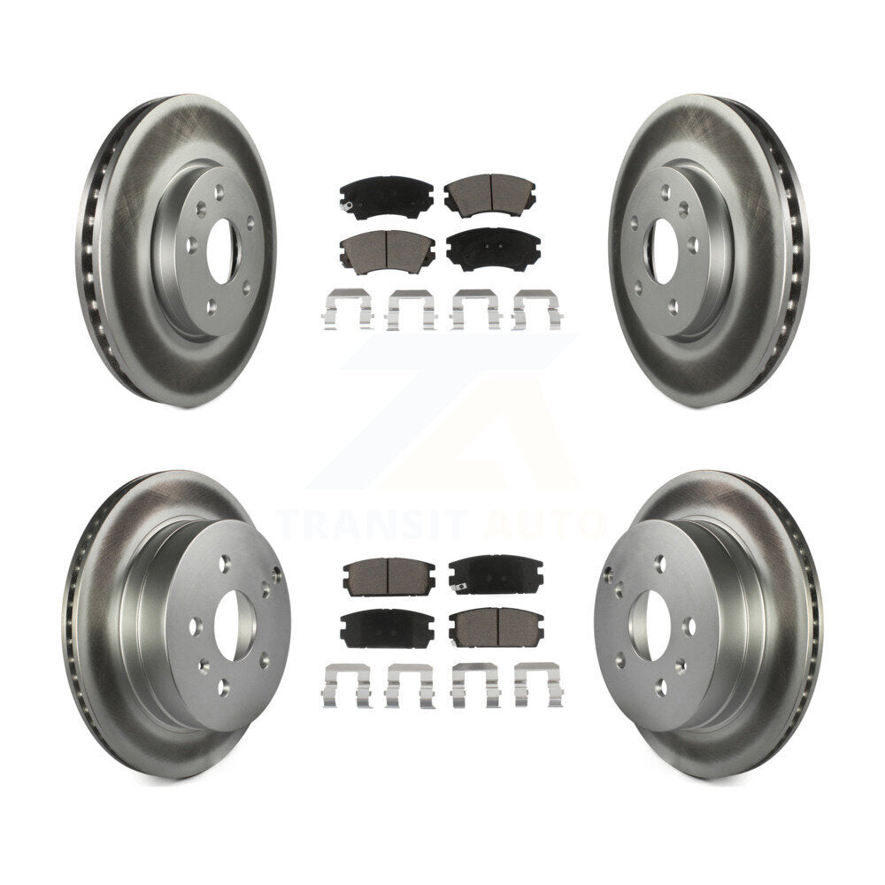 Disc Rotors and Ceramic Brake Pads Kit-KGC-103620 Kit.bestparts.ca