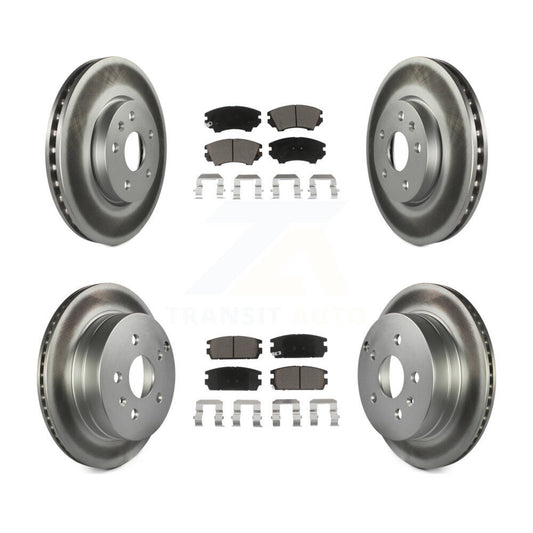 Disc Rotors and Ceramic Brake Pads Kit-KGC-103620
