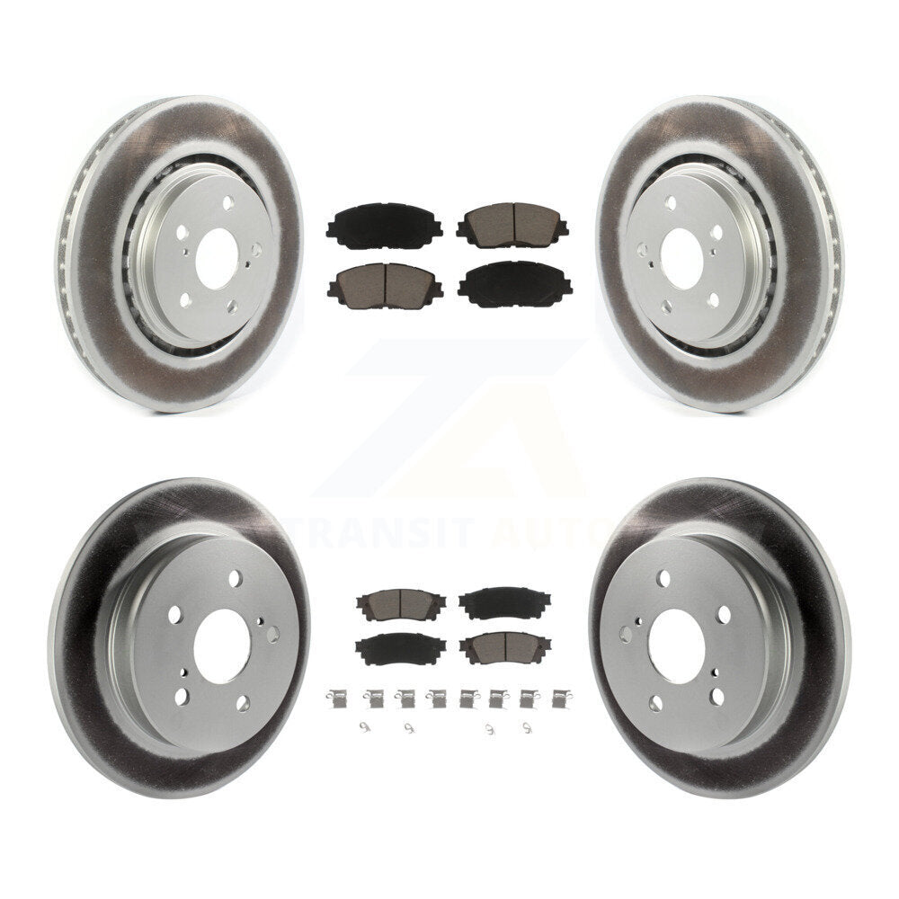 Disc Rotors and Ceramic Brake Pads Kit-KGC-103621 Kit.bestparts.ca