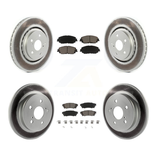 Disc Rotors and Ceramic Brake Pads Kit-KGC-103621