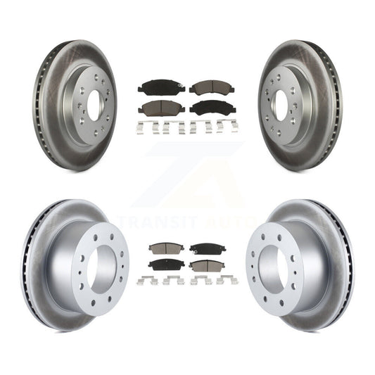Disc Rotors and Ceramic Brake Pads Kit-KGC-103622