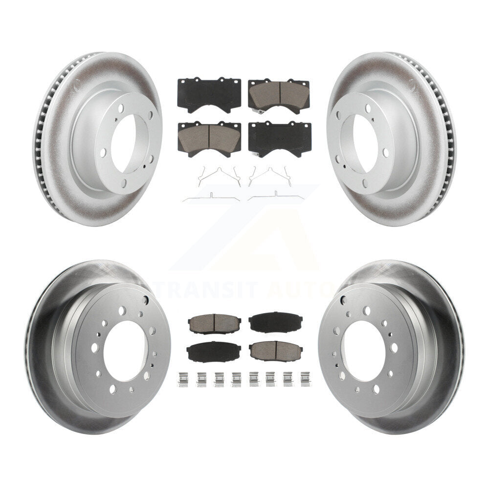 Disc Rotors and Ceramic Brake Pads Kit-KGC-103623