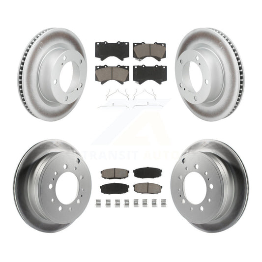 Disc Rotors and Ceramic Brake Pads Kit-KGC-103623