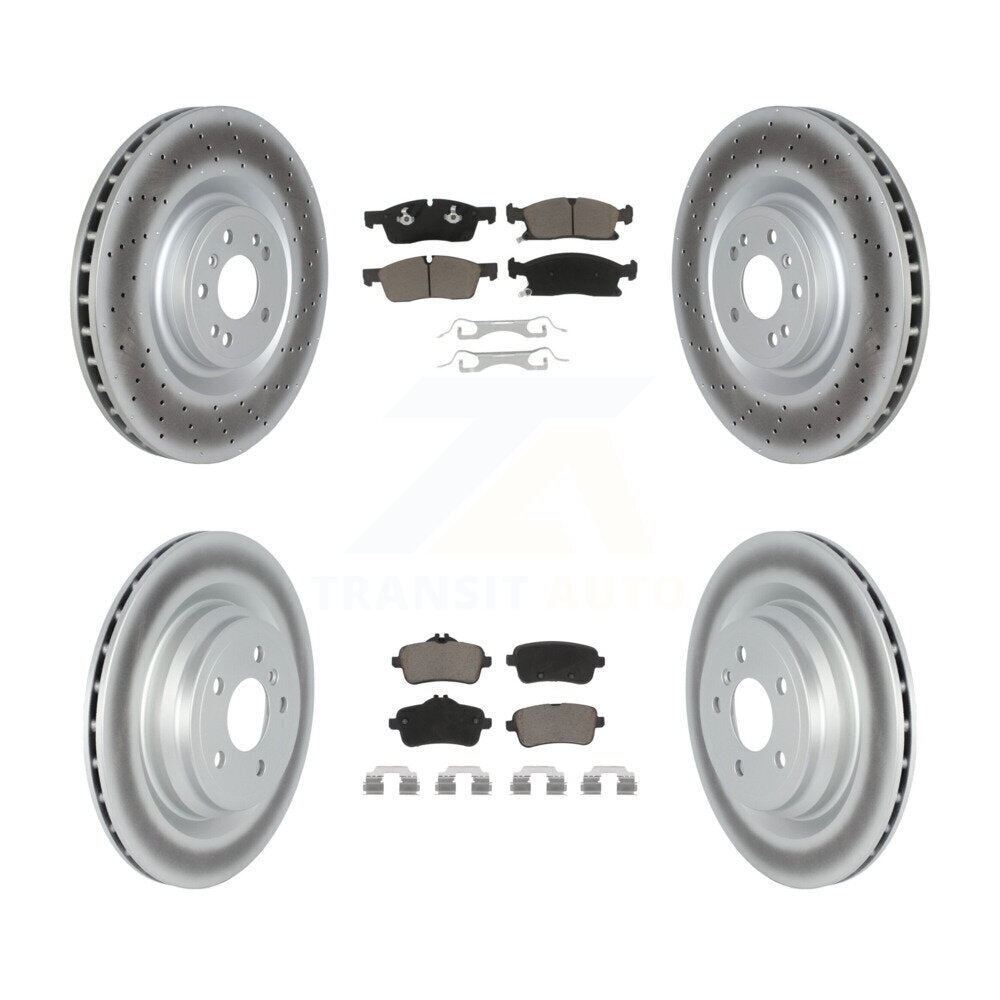 Disc Rotors and Ceramic Brake Pads Kit-KGC-103629