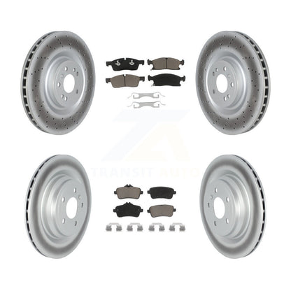 Disc Rotors and Ceramic Brake Pads Kit-KGC-103629