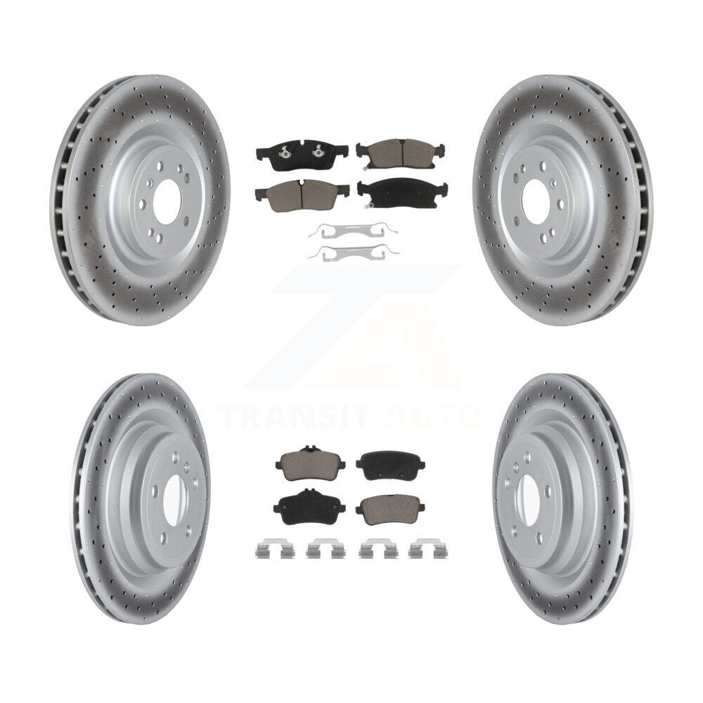 Disc Rotors and Ceramic Brake Pads Kit-KGC-103630 Kit.bestparts.ca