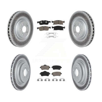 Disc Rotors and Ceramic Brake Pads Kit-KGC-103630