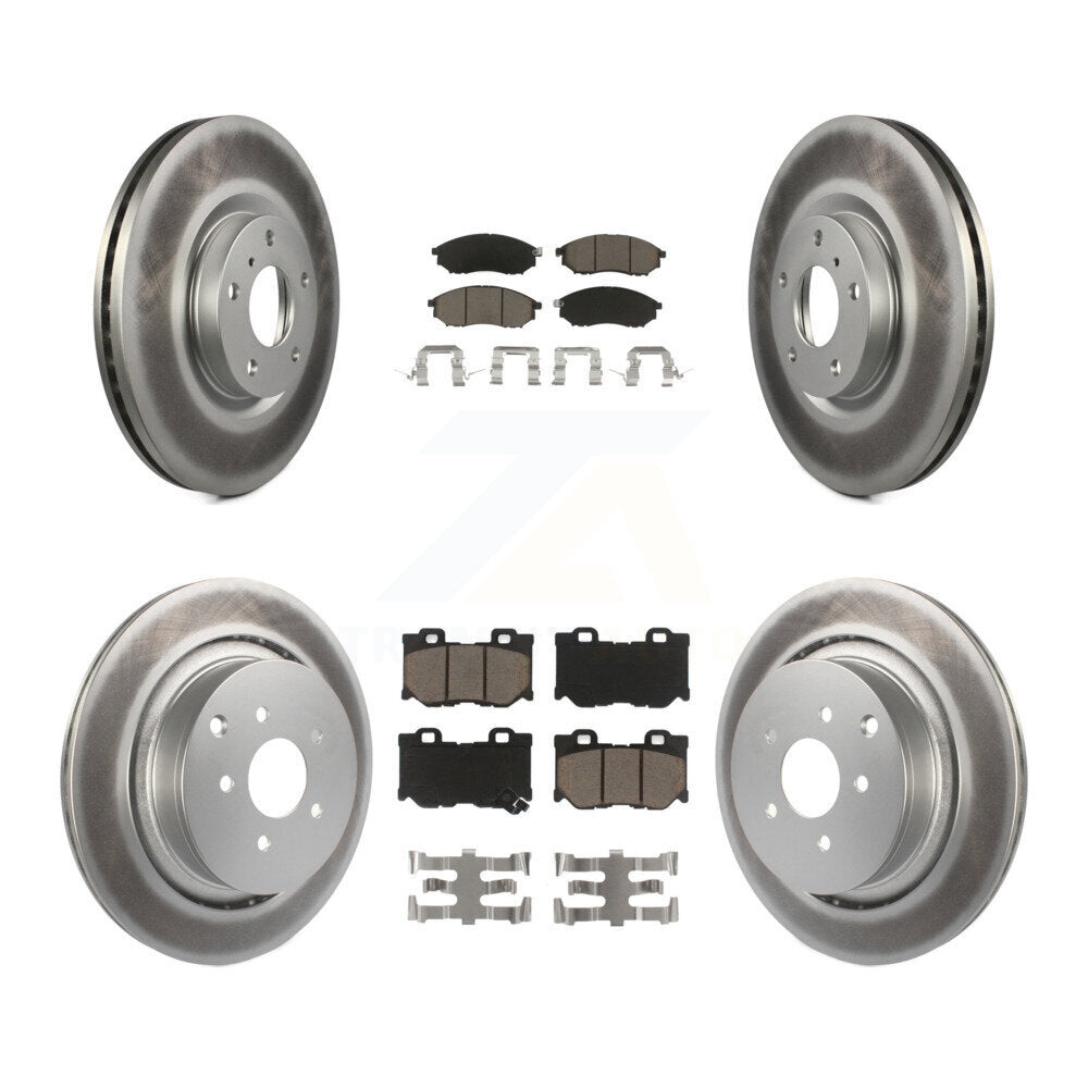 Disc Rotors and Ceramic Brake Pads Kit-KGC-103631 Kit.bestparts.ca