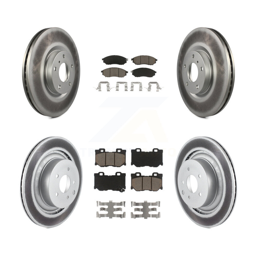 Disc Rotors and Ceramic Brake Pads Kit-KGC-103632 Kit.bestparts.ca