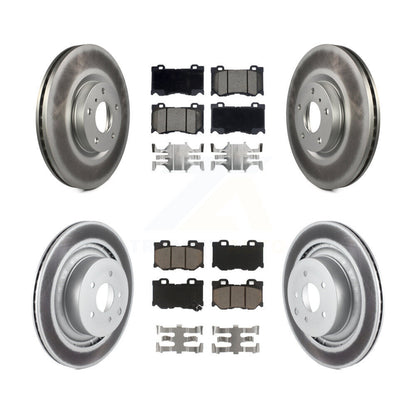 Disc Rotors and Ceramic Brake Pads Kit-KGC-103633