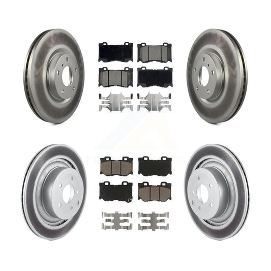 Disc Rotors and Ceramic Brake Pads Kit-KGC-103633