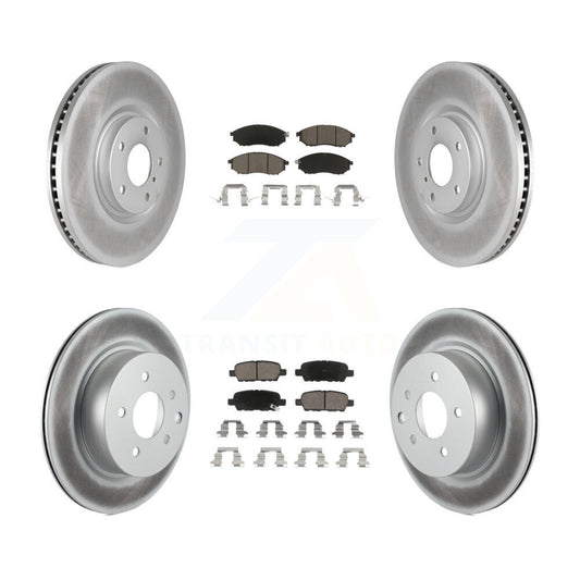 Disc Rotors and Ceramic Brake Pads Kit-KGC-103634
