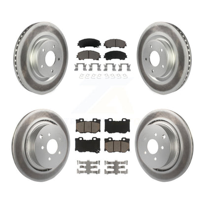 Disc Rotors and Ceramic Brake Pads Kit-KGC-103635