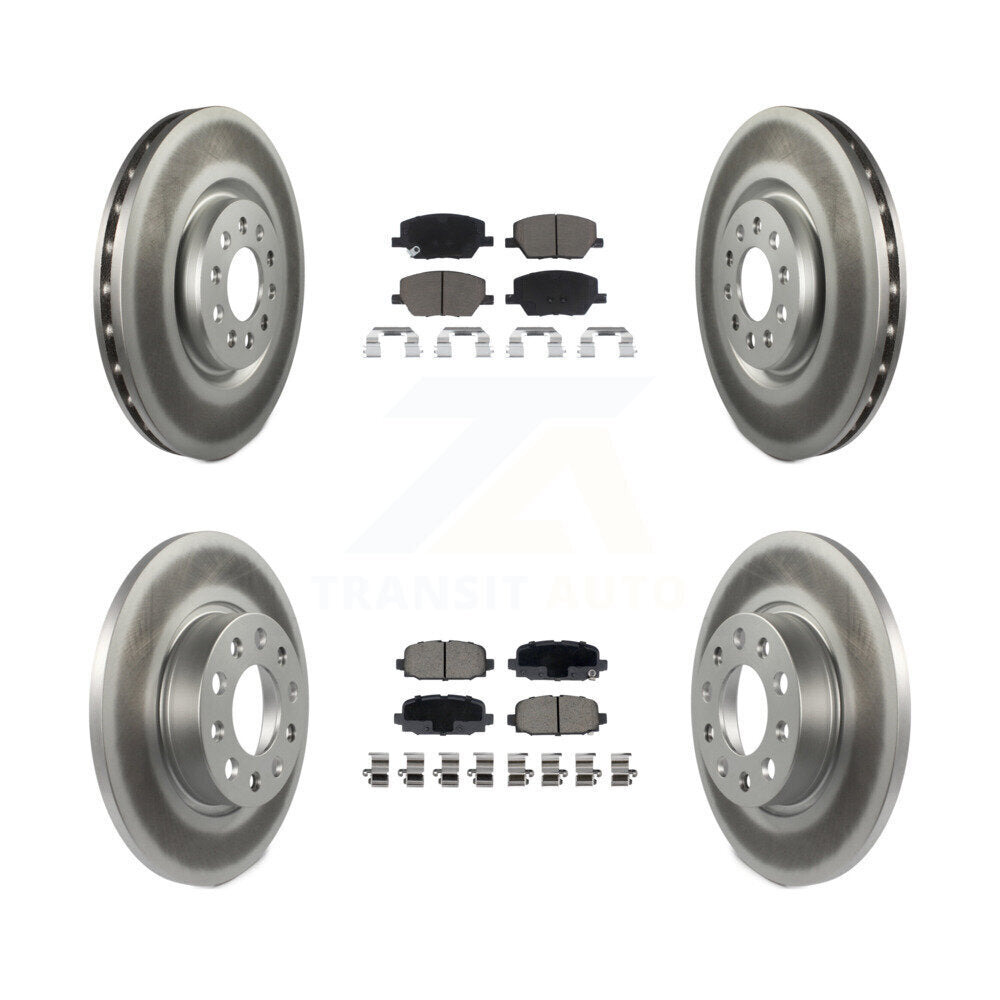 Disc Rotors and Ceramic Brake Pads Kit-KGC-103636 Kit.bestparts.ca
