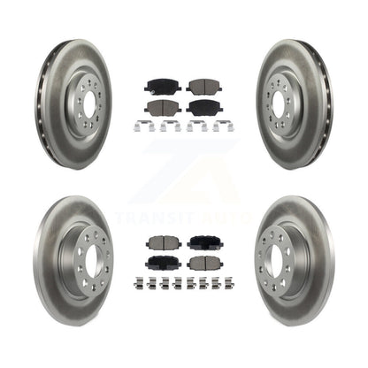 Disc Rotors and Ceramic Brake Pads Kit-KGC-103636
