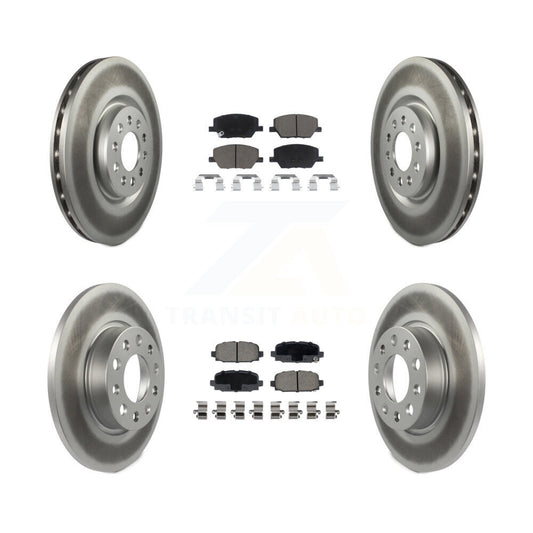 Disc Rotors and Ceramic Brake Pads Kit-KGC-103636