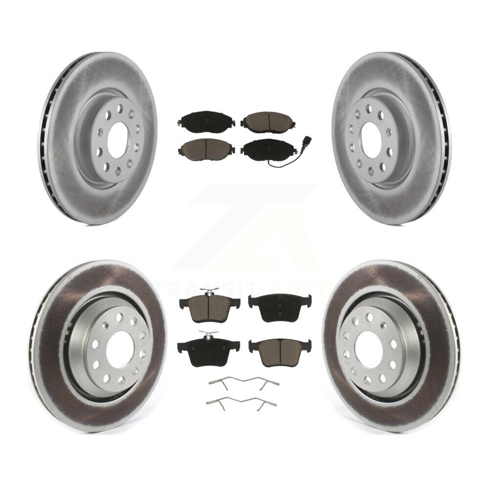Disc Rotors and Ceramic Brake Pads Kit-KGC-103638 Kit.bestparts.ca