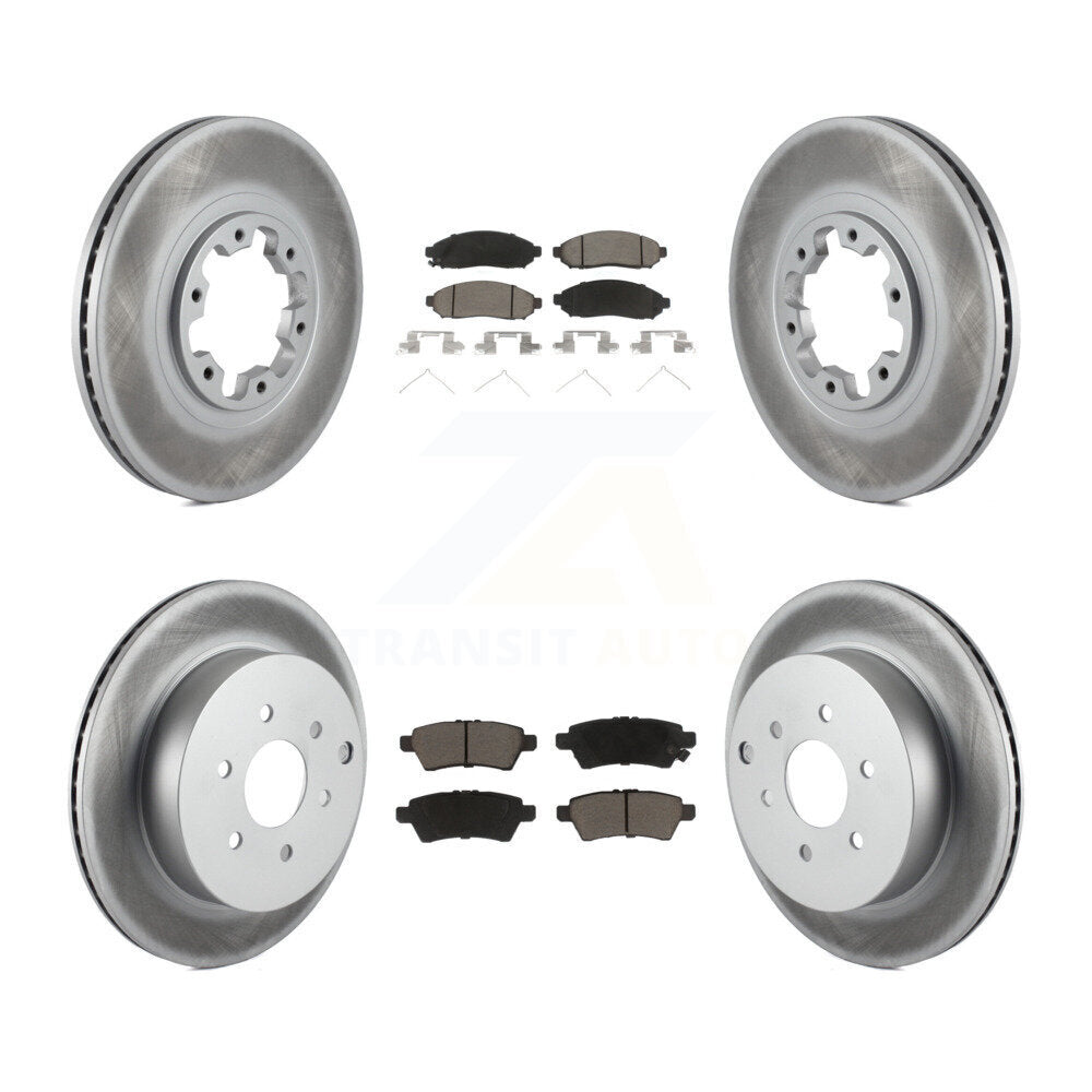 Disc Rotors and Ceramic Brake Pads Kit-KGC-103639 Kit.bestparts.ca