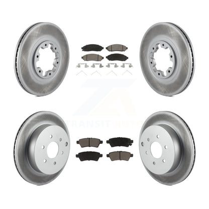 Disc Rotors and Ceramic Brake Pads Kit-KGC-103639